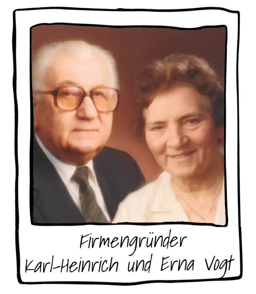 Die Firmengründer Karl-Heinrich und Erna Vogt