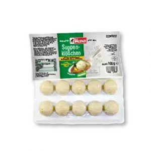 Suppenklößchen mit feinen Gartenkräutern 100g Beutel – vegetarisch