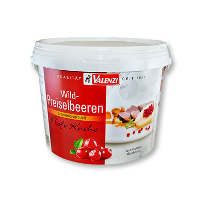 Ein Eimer Wild-Preiselbeeren 15005 von VALENZI