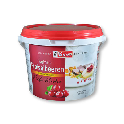 Ein Eimer mit Kultur-Preiselbeeren 15032 von VALENZI